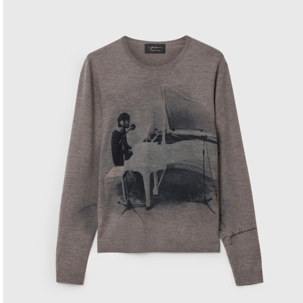 John Varvatos JOHN LENNON TITTENHURST CREWNECK SWEATER